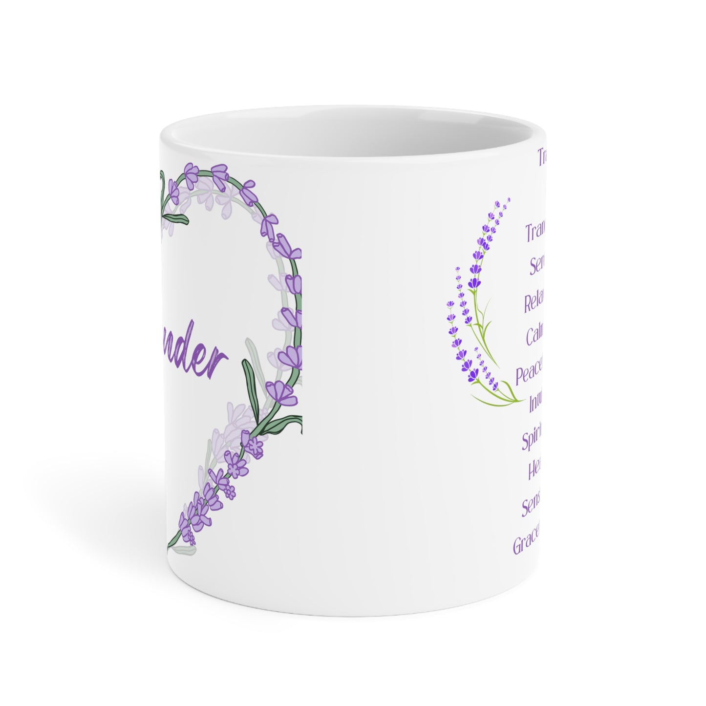 Lavender Serenity Ceramic Mug