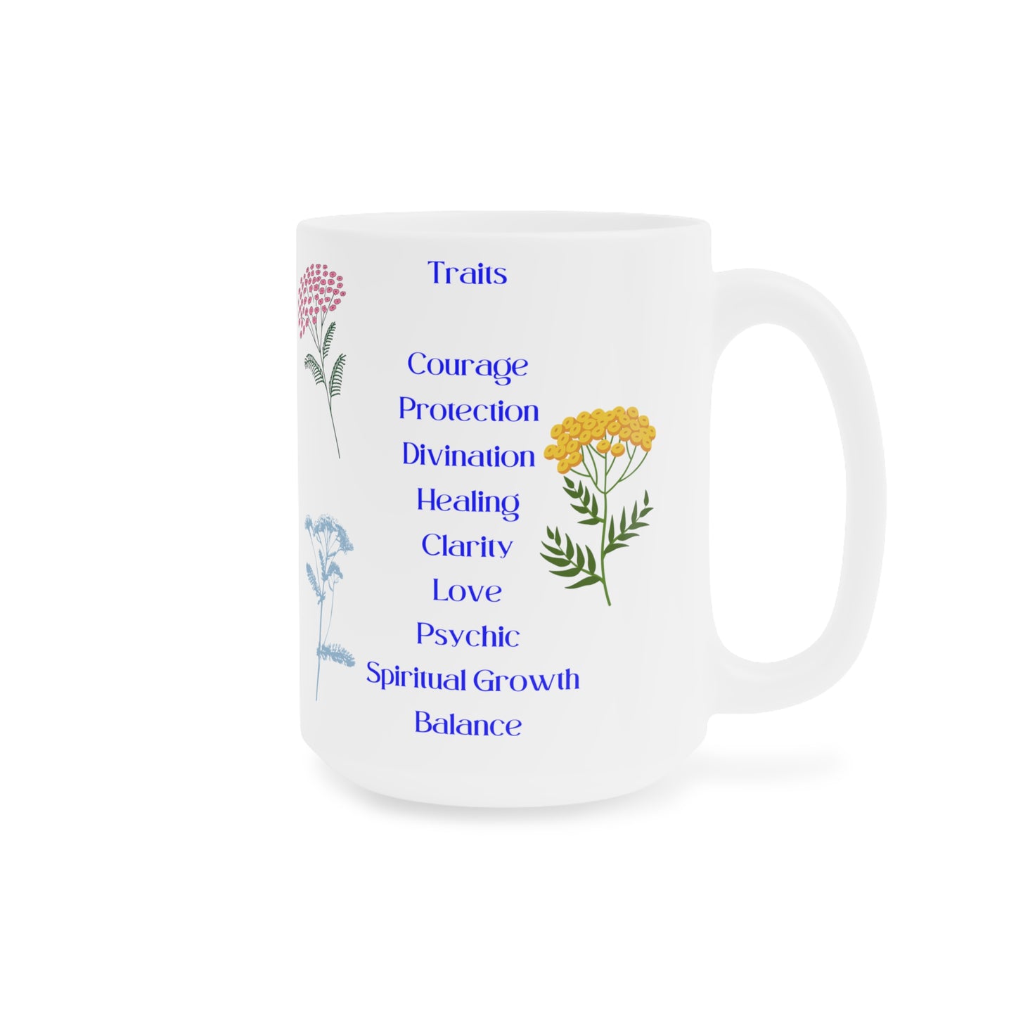 Yarrow Healing Ceramic Mug