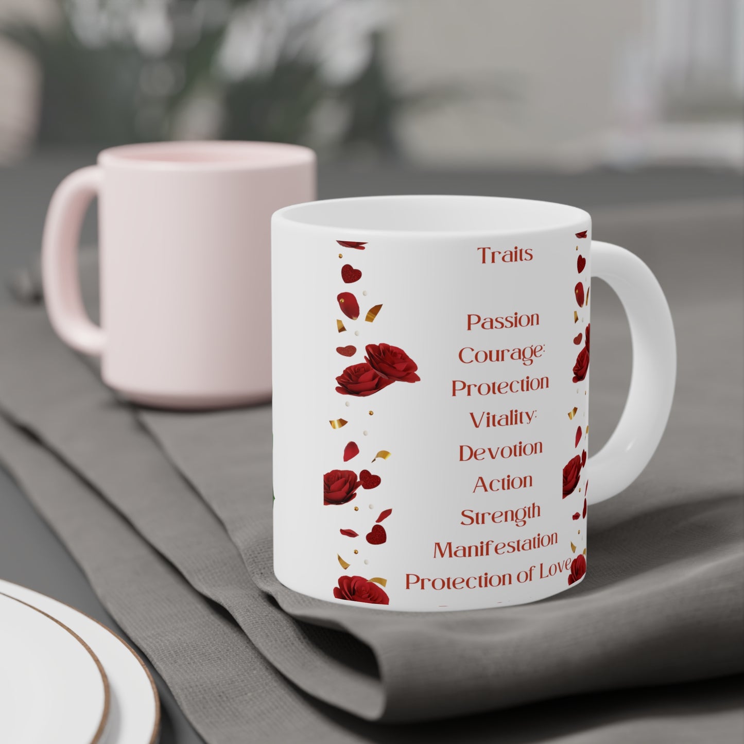 Enchanted Rose Ceramic Mug