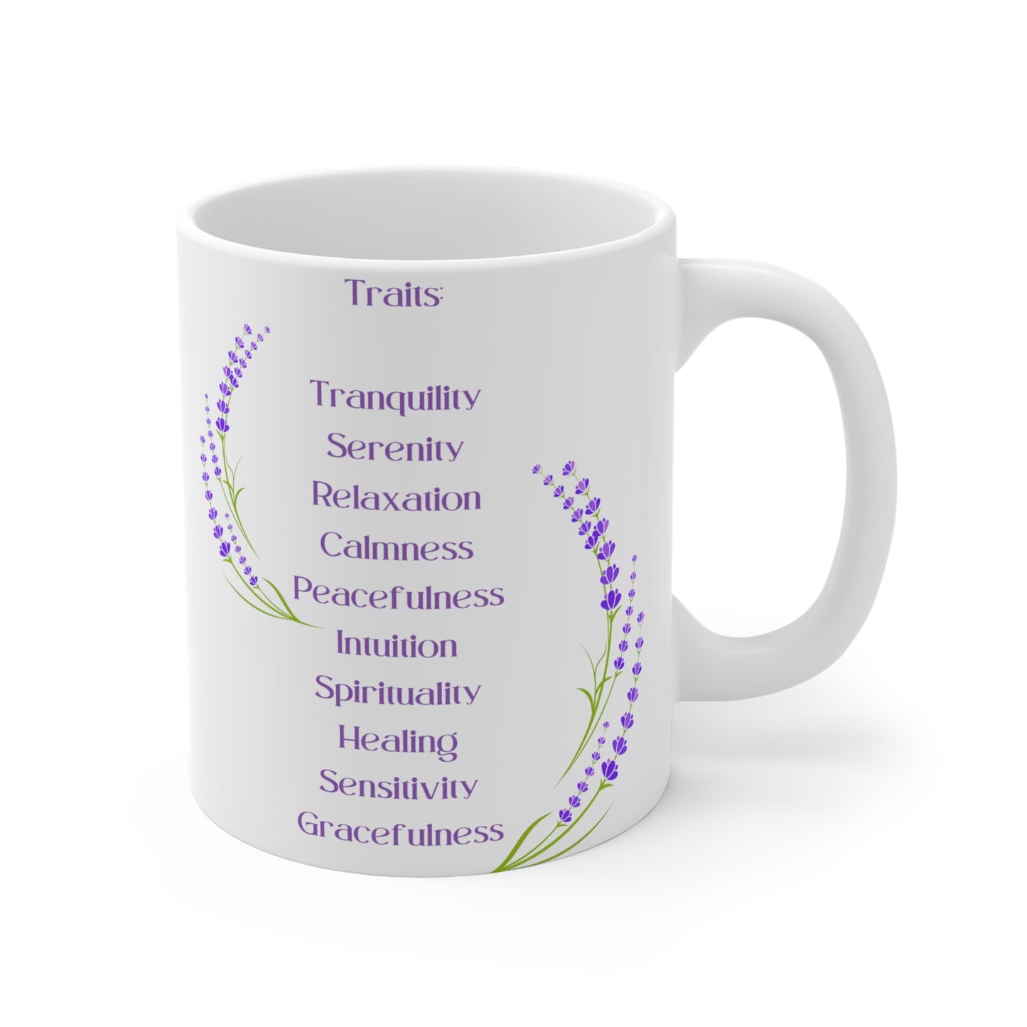 Lavender Serenity Ceramic Mug