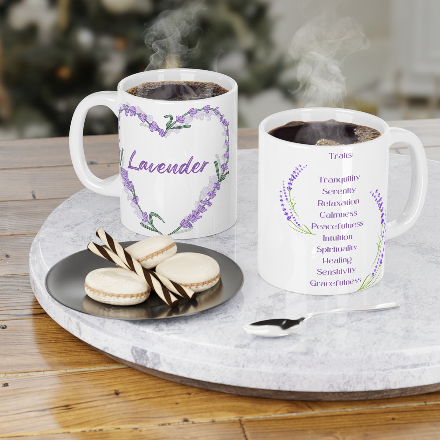 Lavender Serenity Ceramic Mug