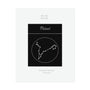 Pisces Star Constellation Zodiac Poster