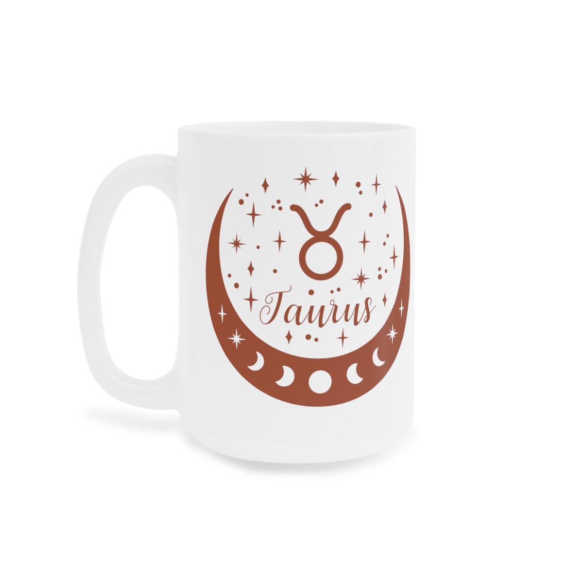 Zodiac Coffee Mug with Traits: Taurus Edition