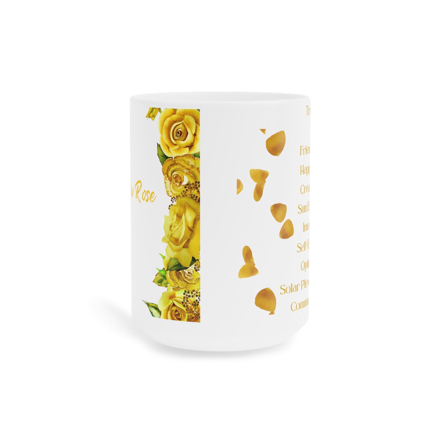 Sunshine Rose Ceramic Mug