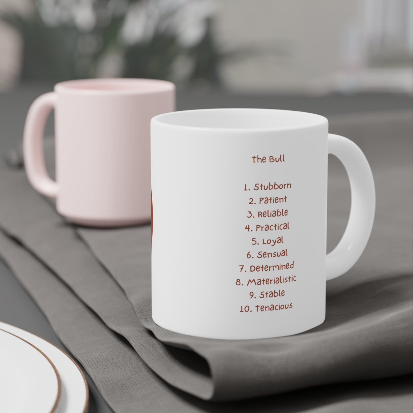 Zodiac Coffee Mug: Taurus Edition