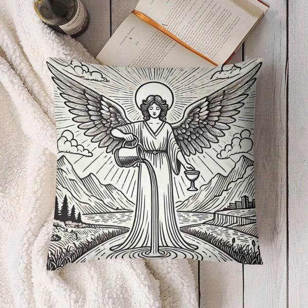 Temperance Tarot Plush Pillowcase