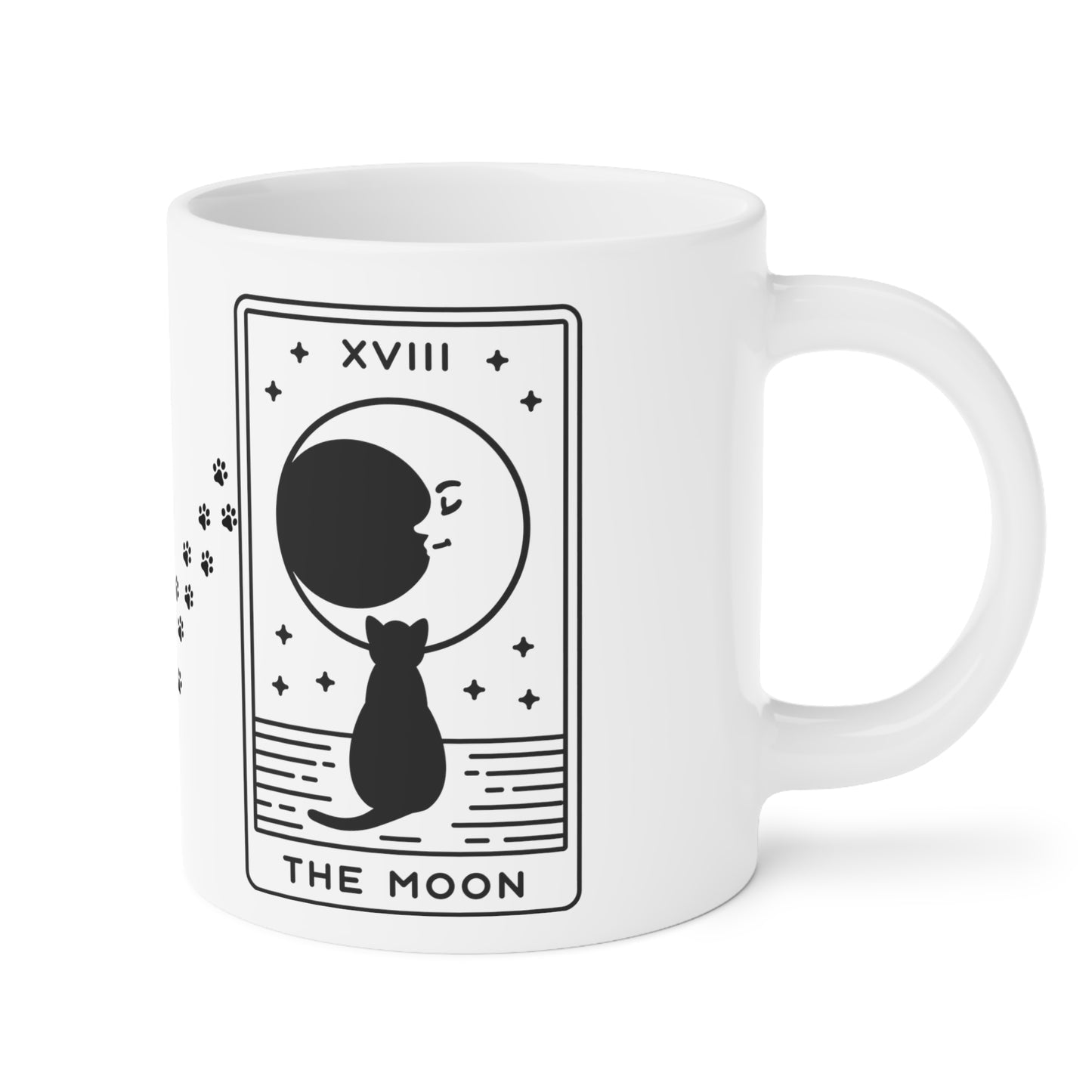 Tarot Card Coffee Mug: The Moon