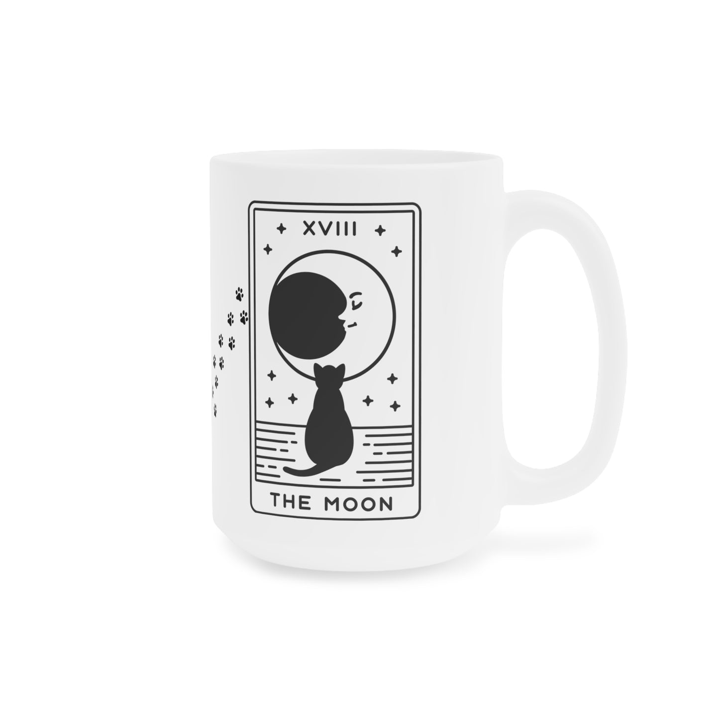 Tarot Card Coffee Mug: The Moon