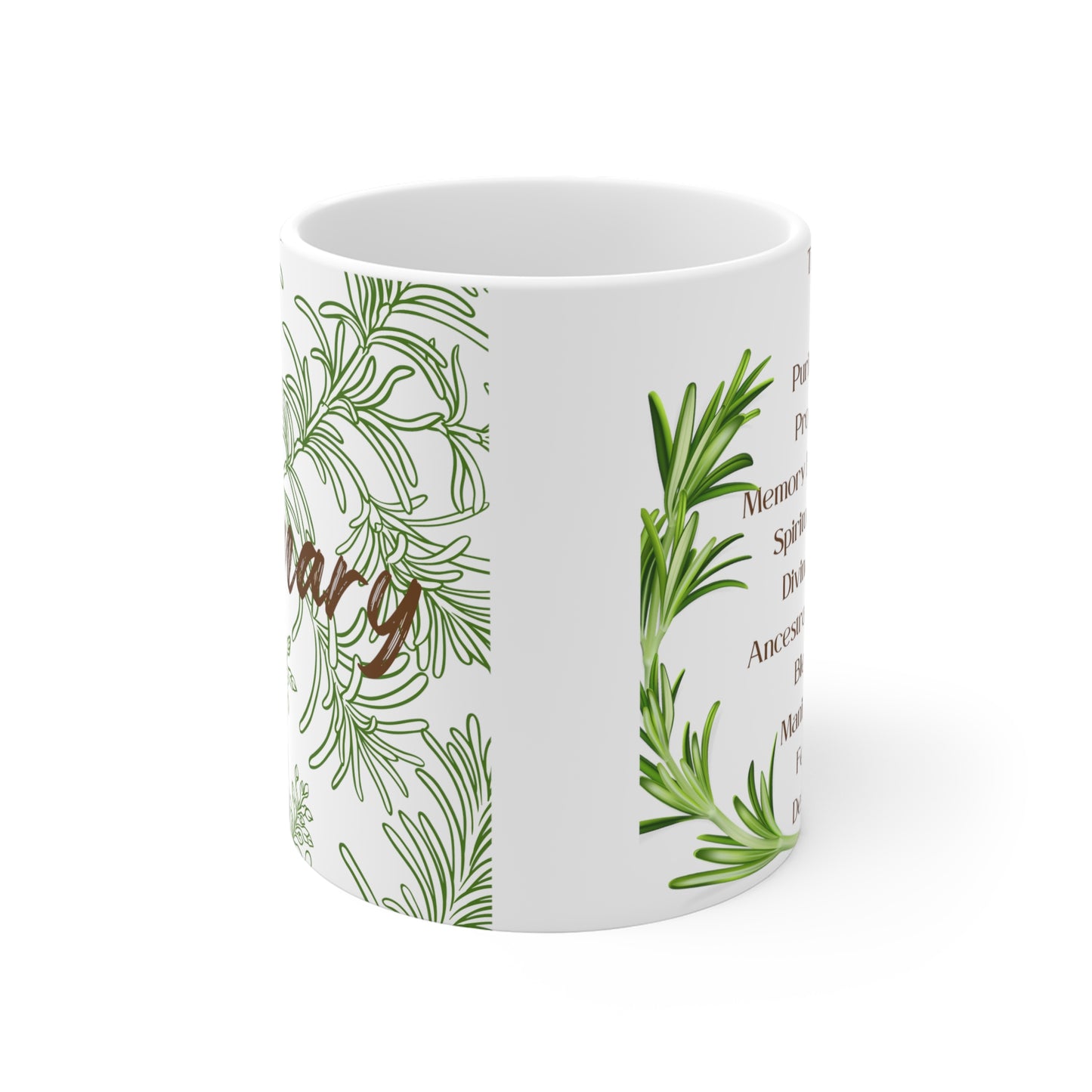 Rosemary Revival Ceramic Mug