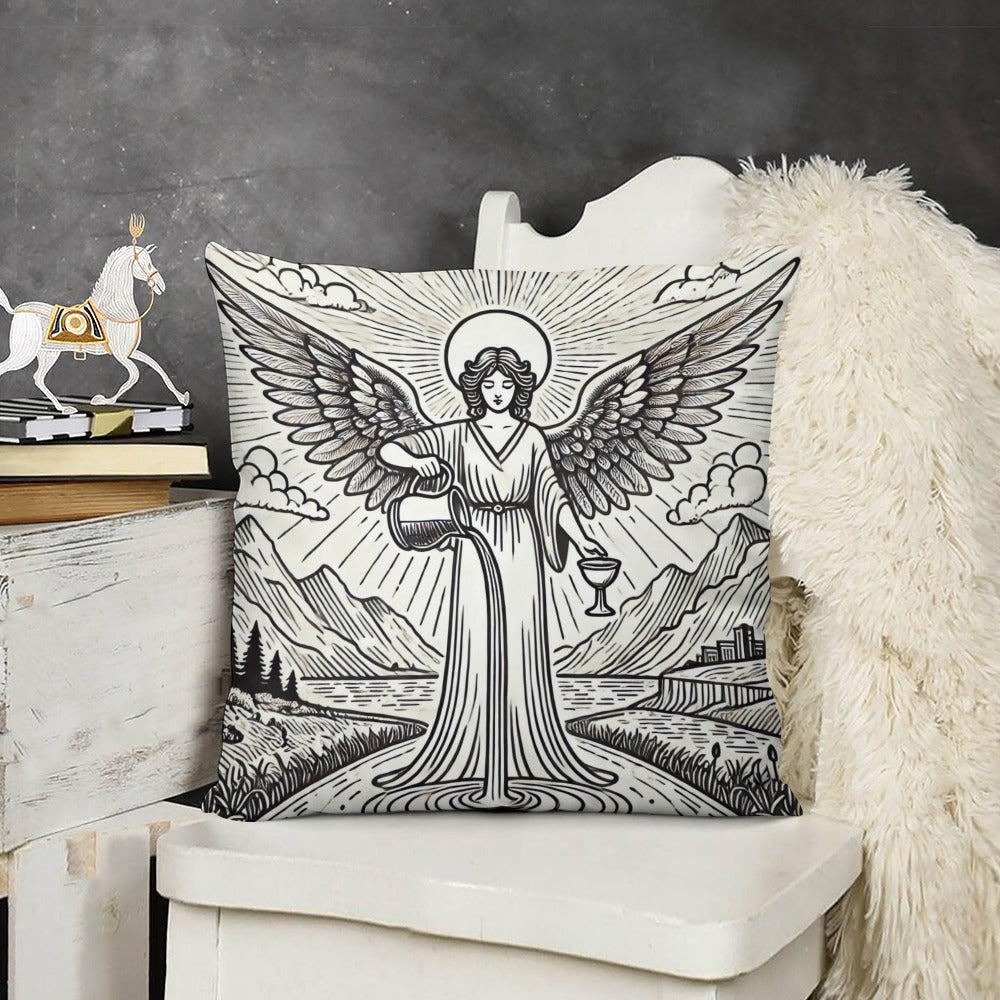 Temperance Tarot Plush Pillowcase