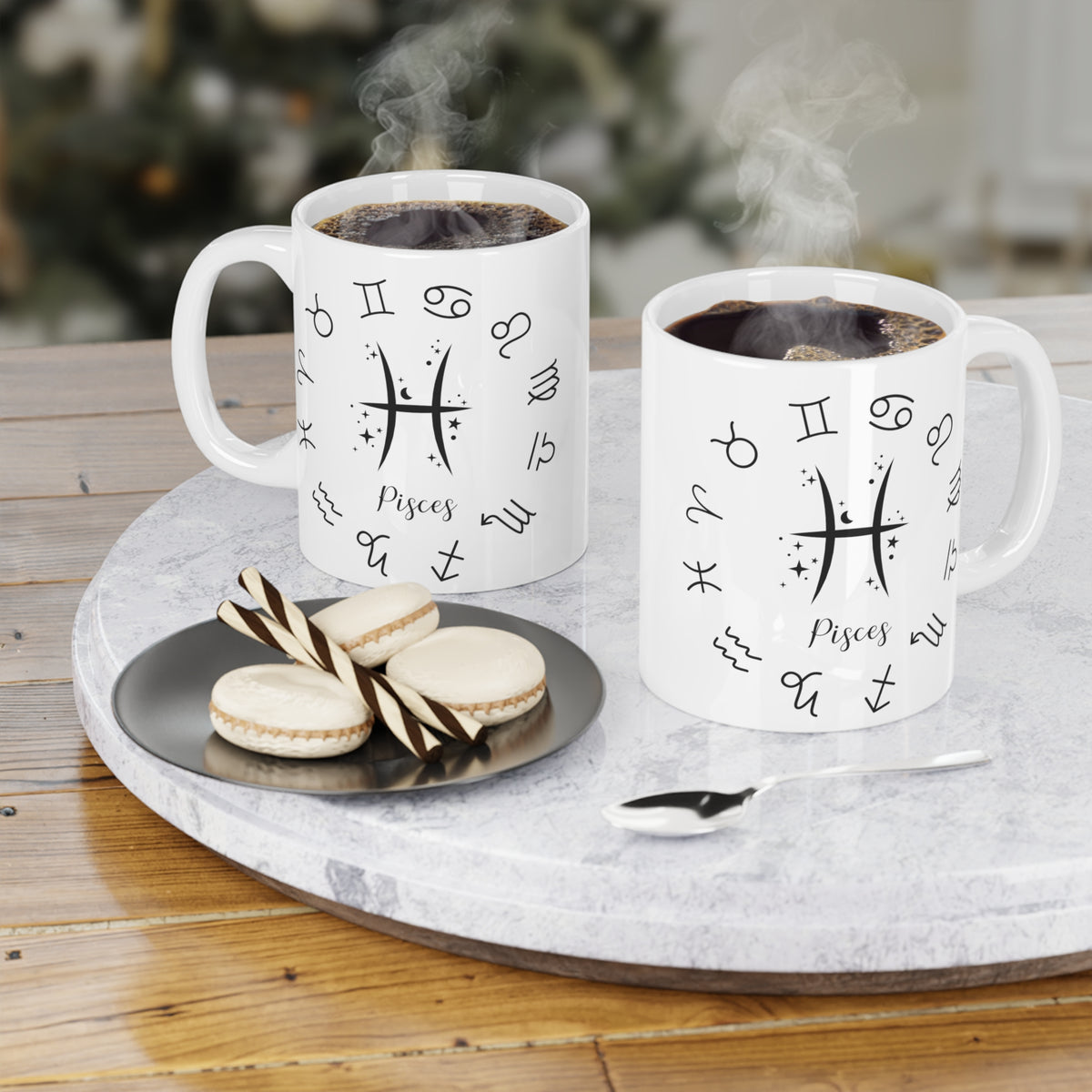 Zodiac Coffee Mug Star Sign: Pisces Edition