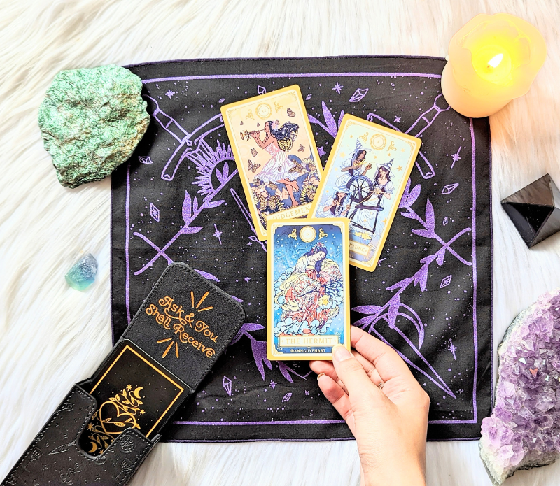 Tarot Altar Cloth | Access Our Eyes