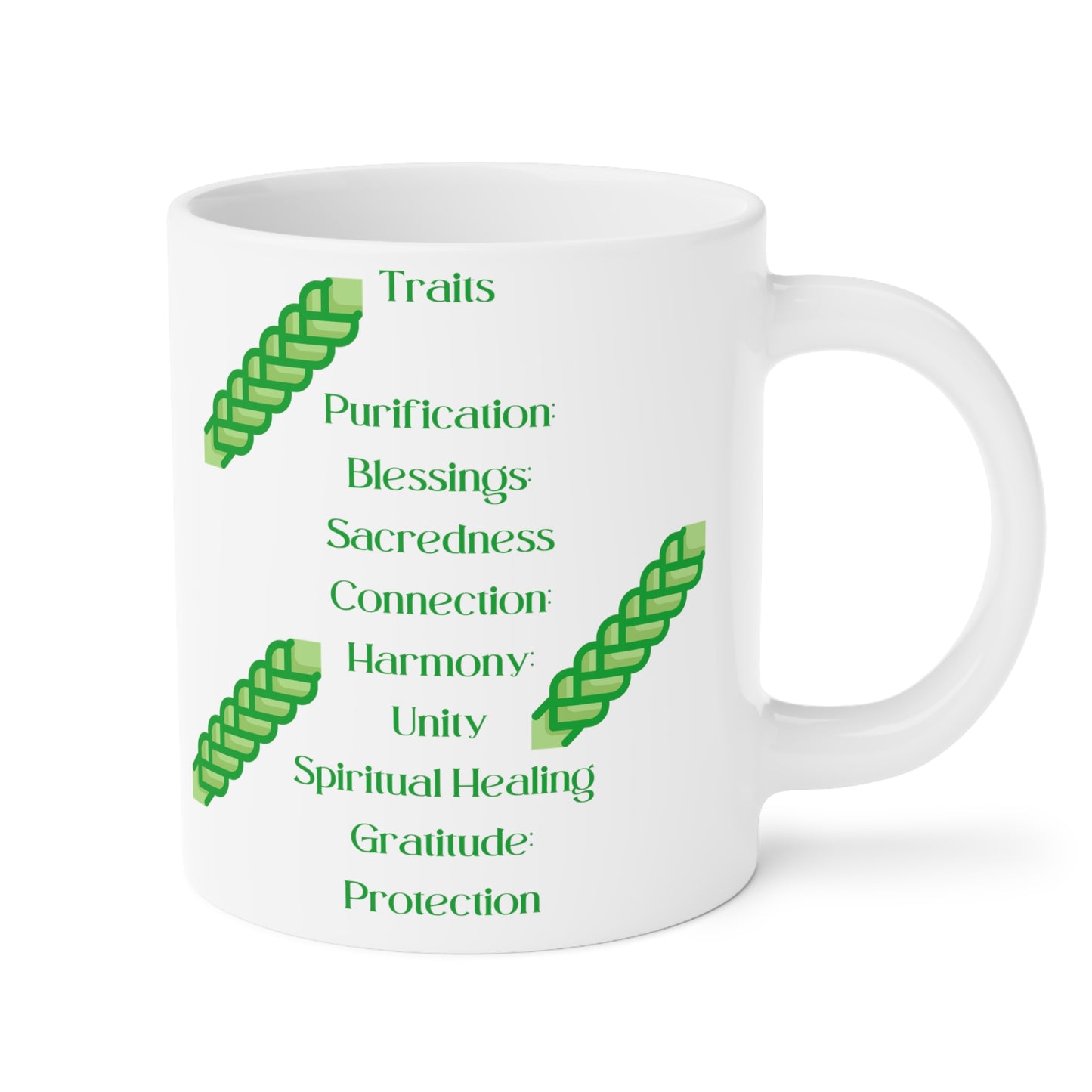 Sweetgrass Serenity Ceramic Mug