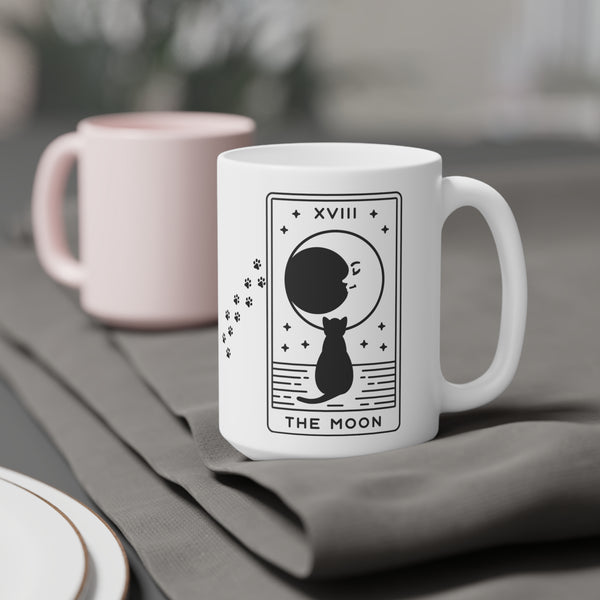 Tarot Card Coffee Mug: The Moon