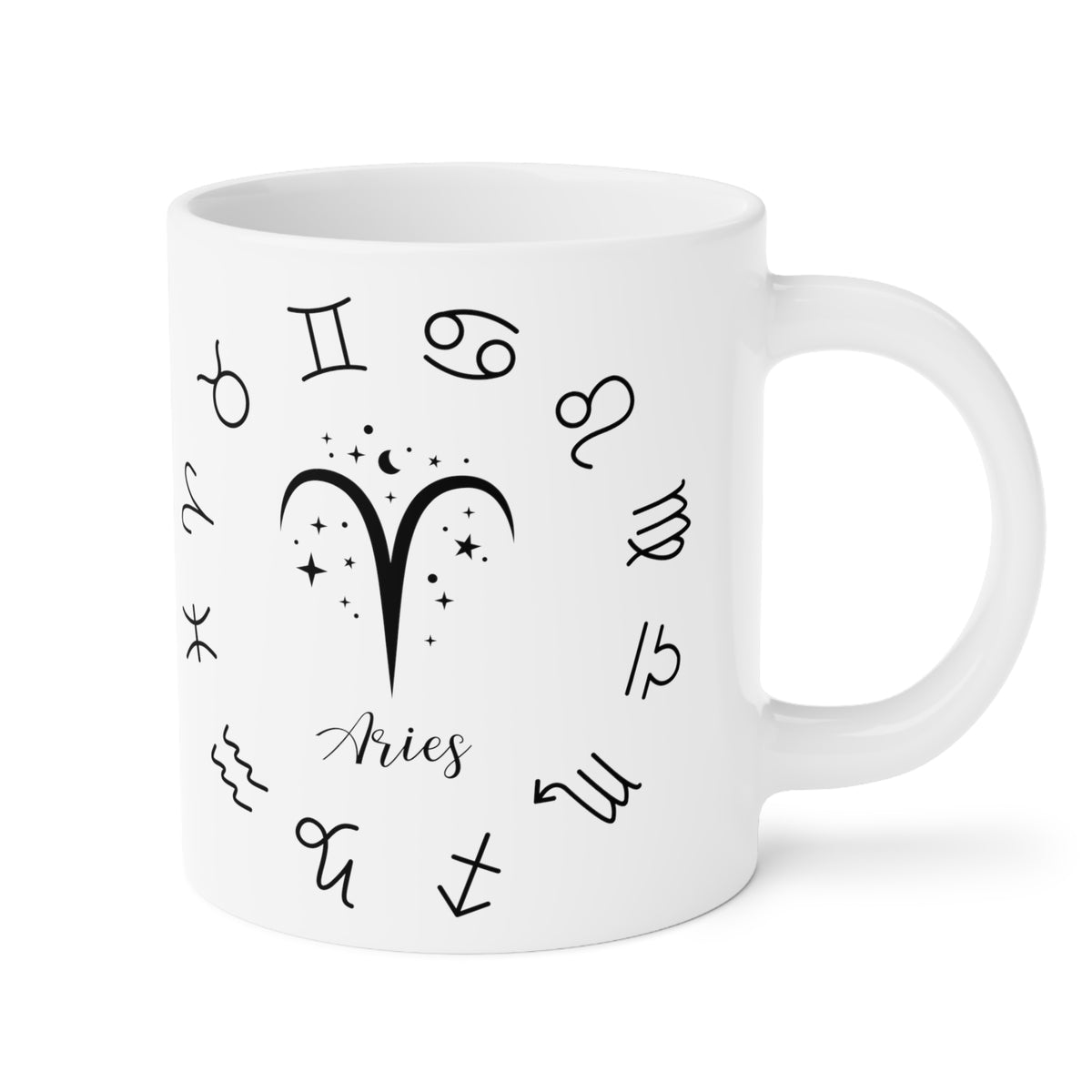 Zodiac Coffee Mug Star Sign: Aries Edition