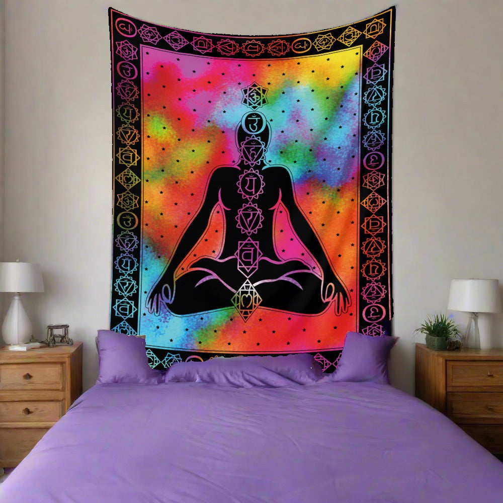 Custom Boho Mandala Spirit Tapestry