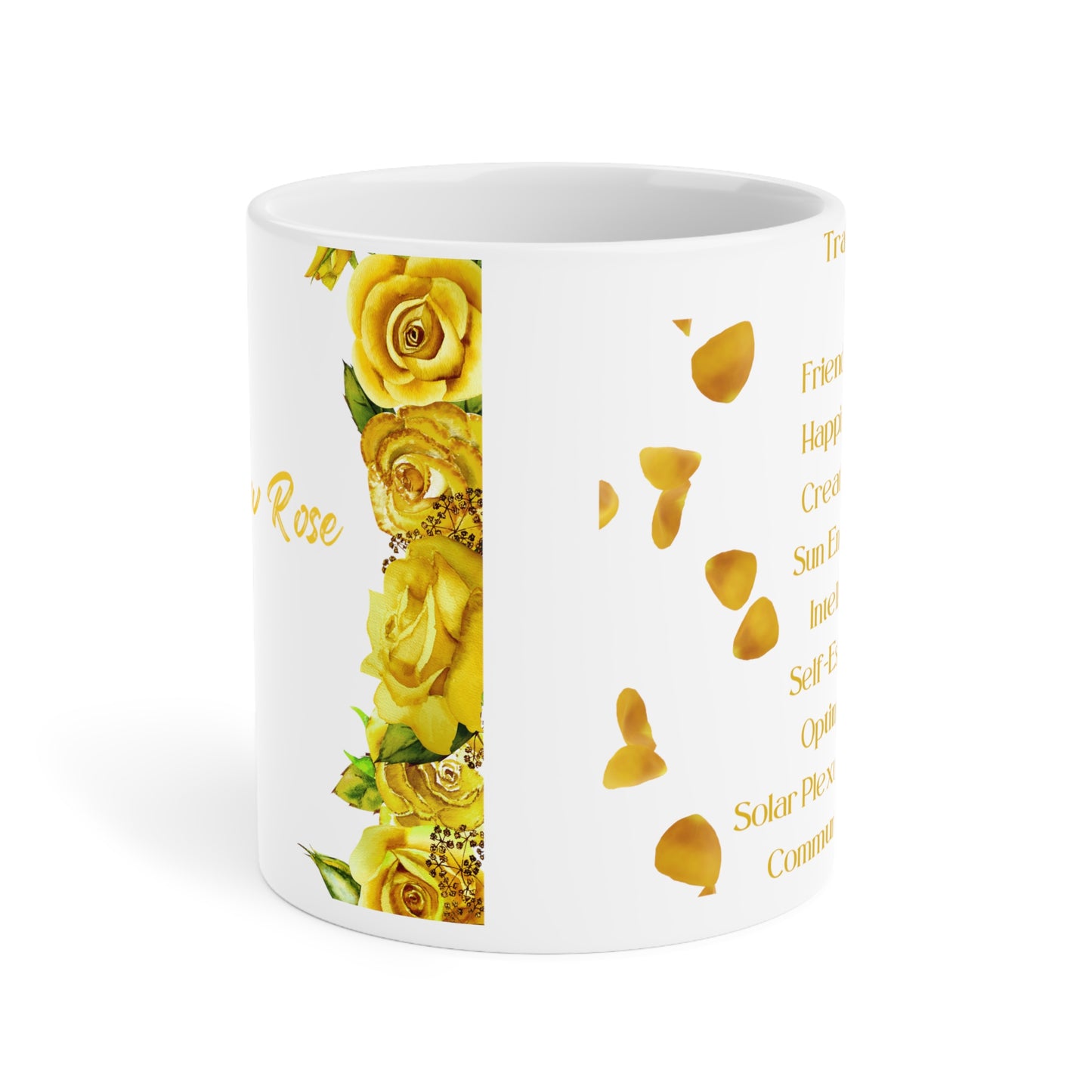 Sunshine Rose Ceramic Mug