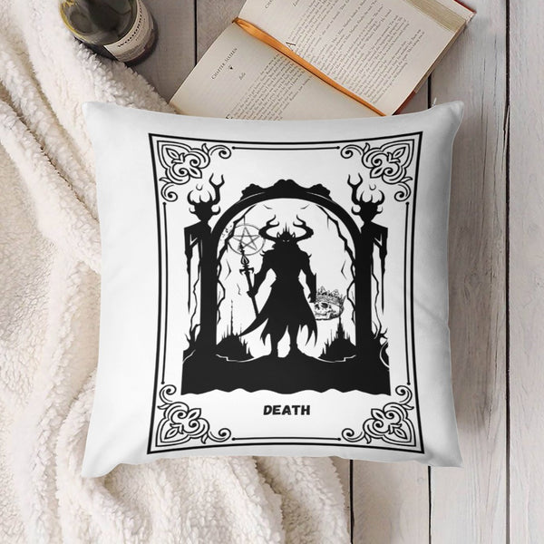 Plush pillow case\-DEATH