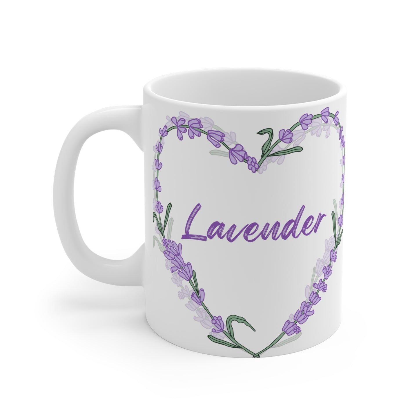 Lavender Serenity Ceramic Mug