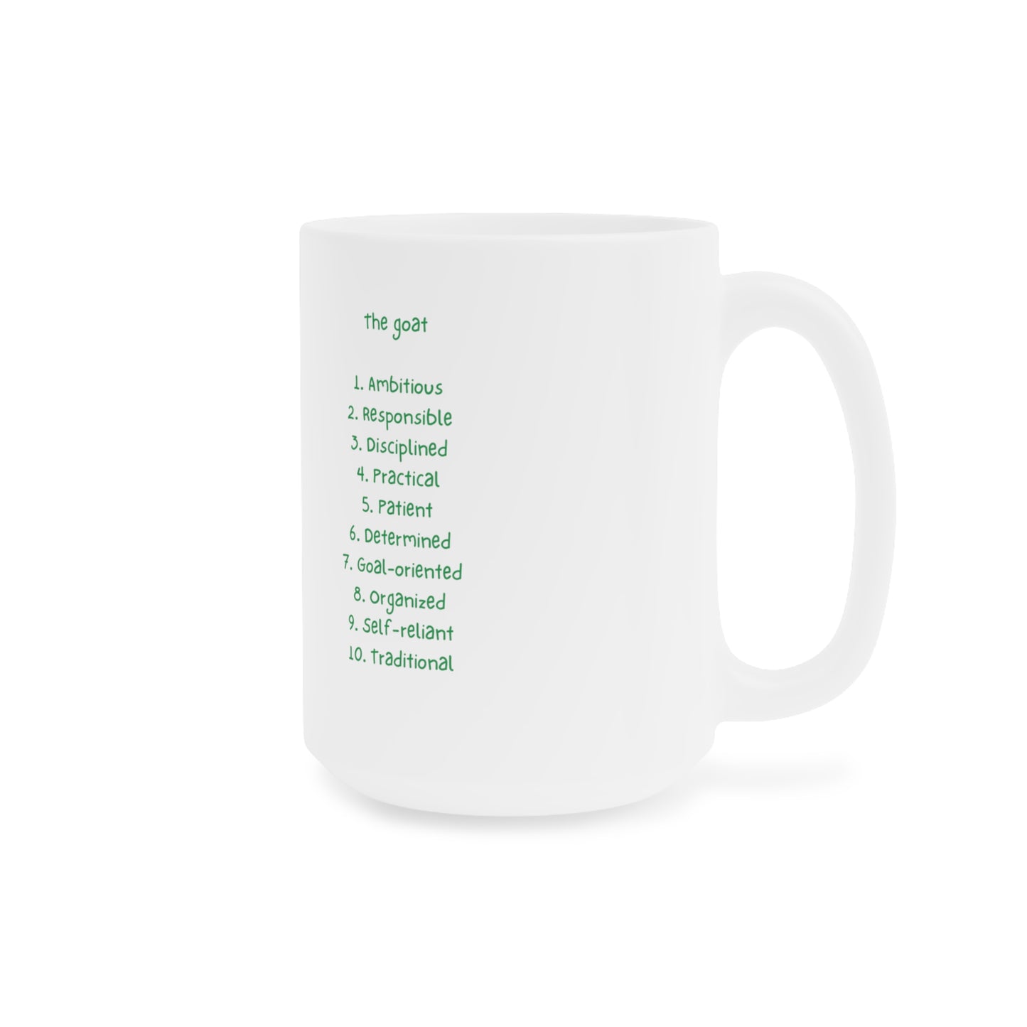 Zodiac Coffee Mug: Capricorn Edition