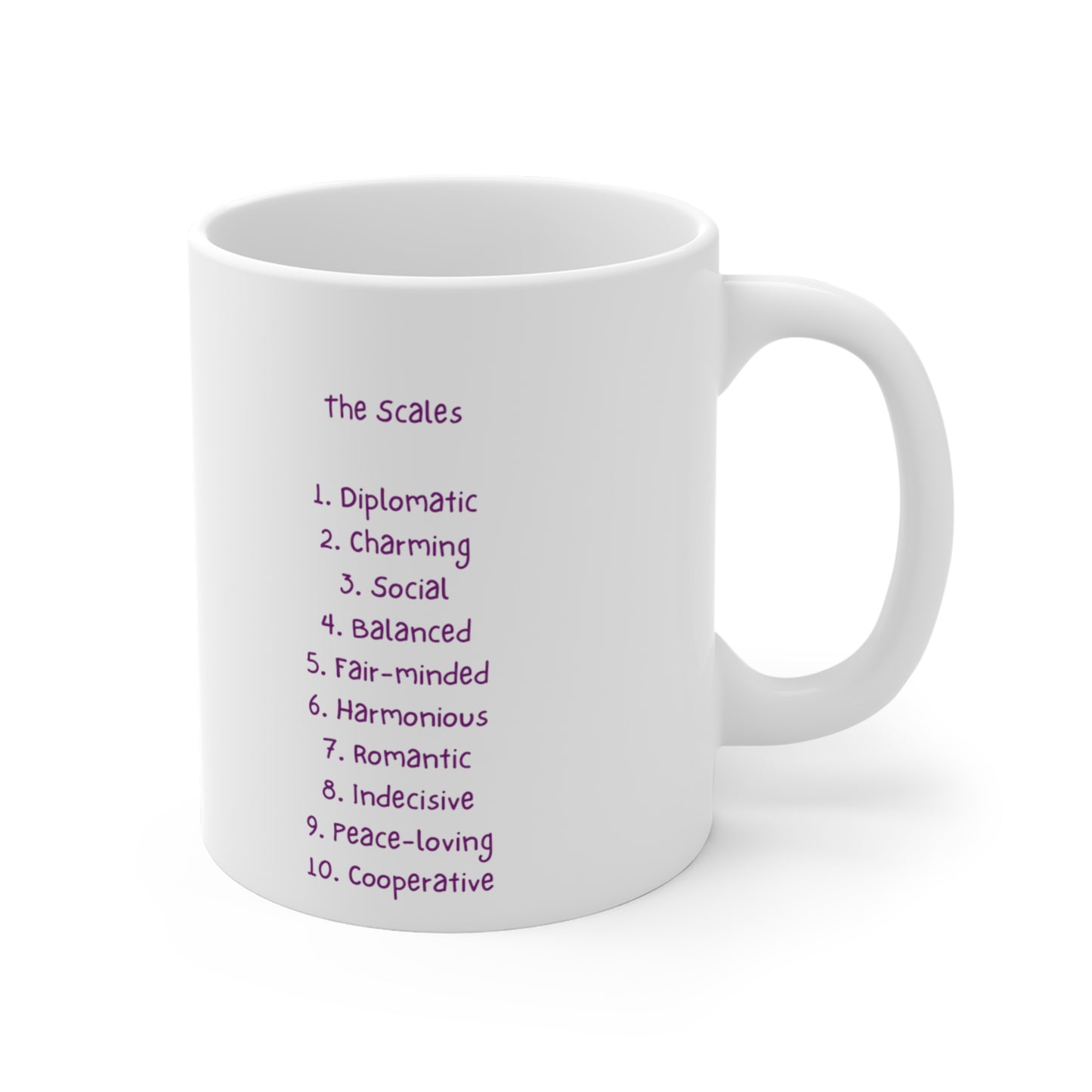 Zodiac Coffee Mug: Libra Edition