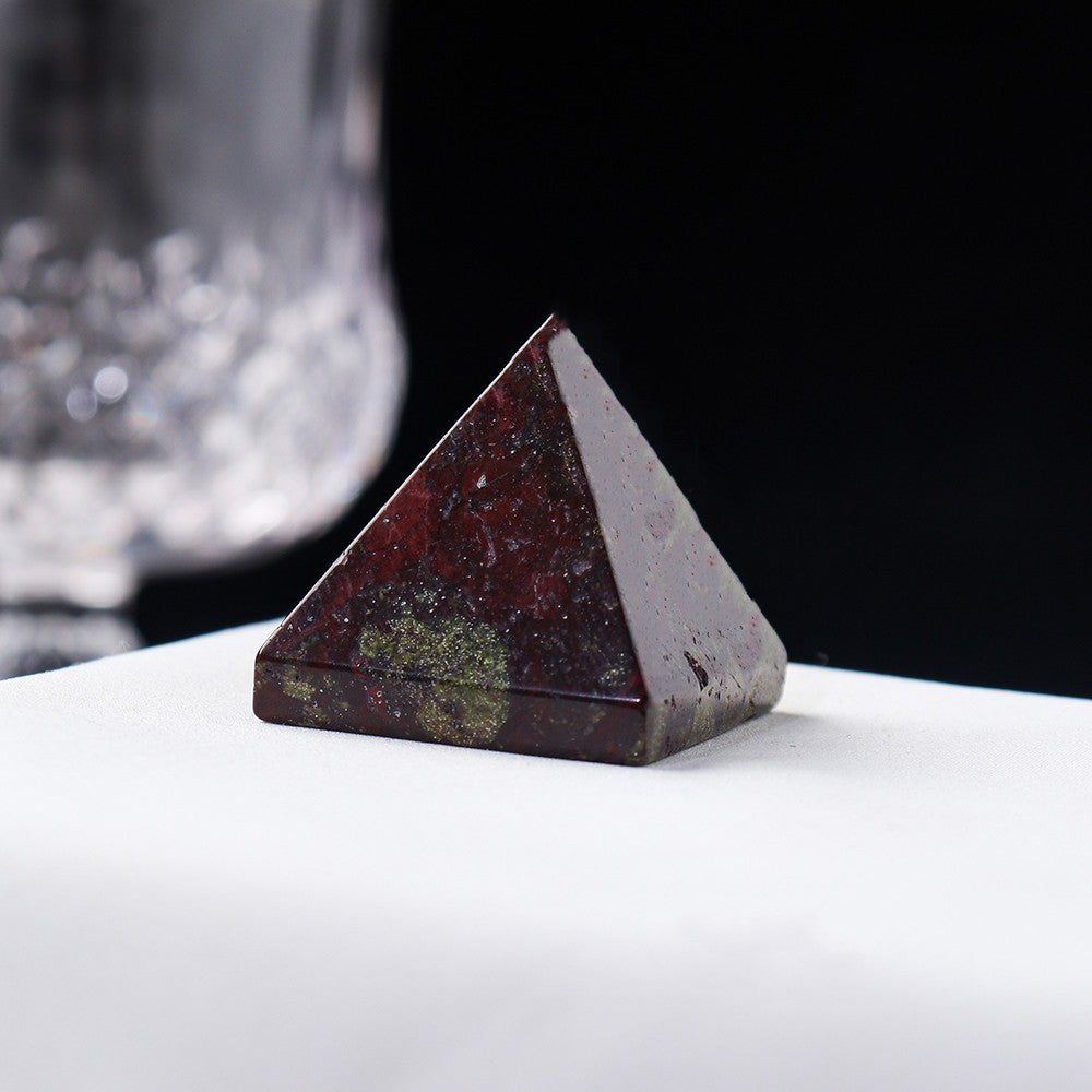 Colorful Crystal Pyramid Gem