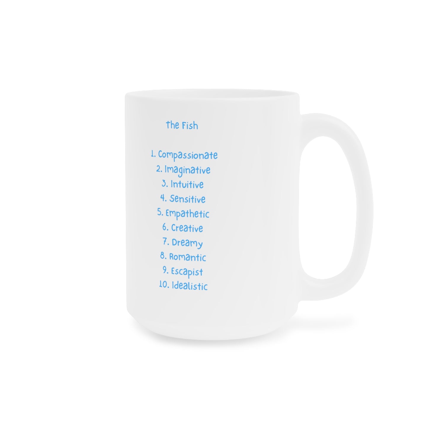 Zodiac Coffee Mug: Pisces Edition