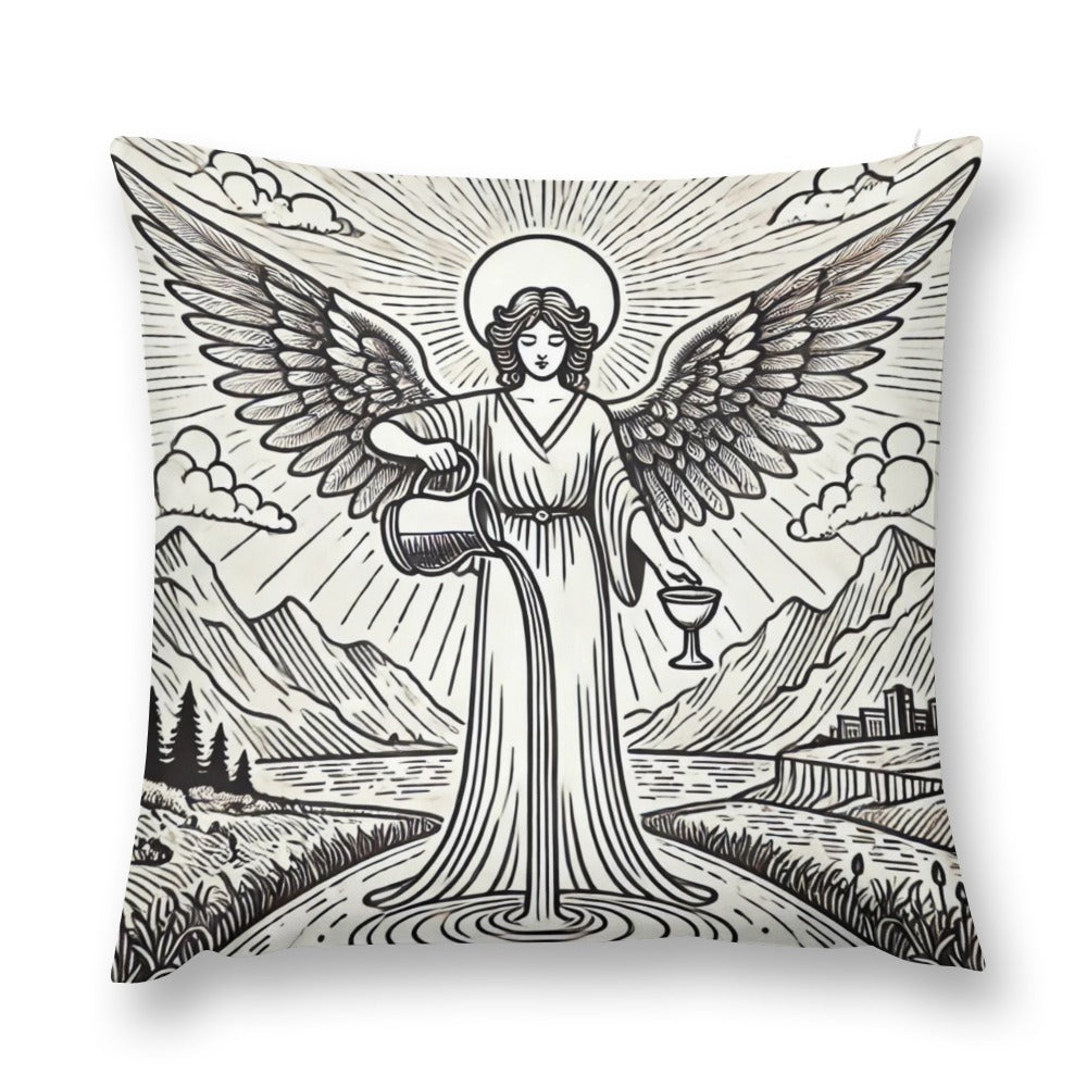 Temperance Tarot Plush Pillowcase