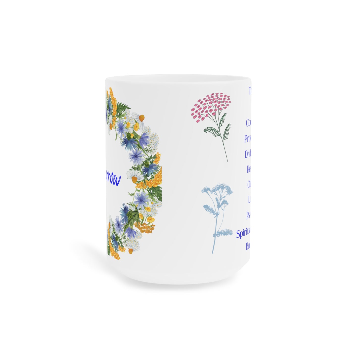 Yarrow Healing Ceramic Mug