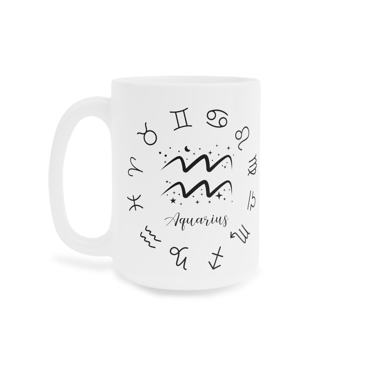 Aquarius Star Sign Zodiac Coffee Mug