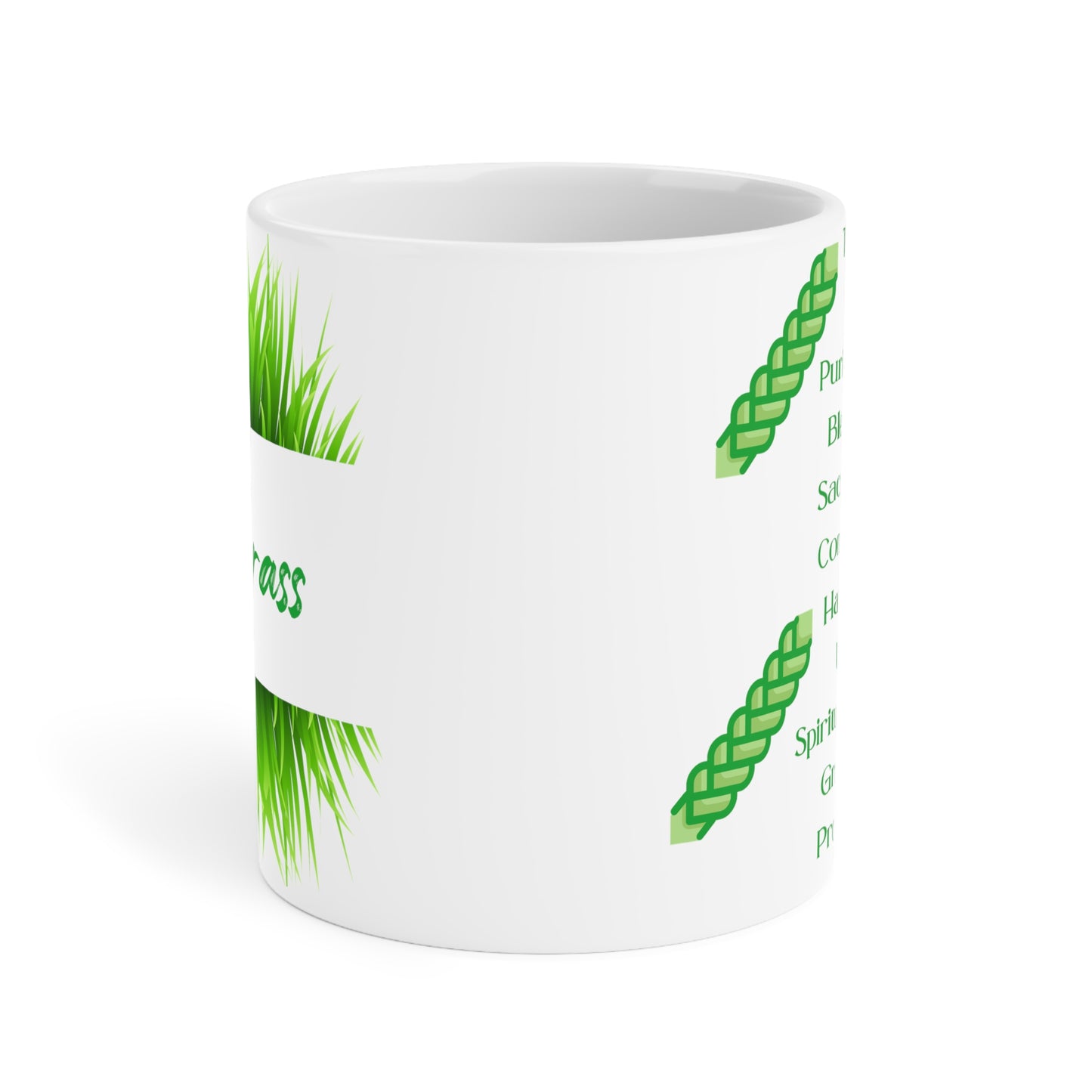 Sweetgrass Serenity Ceramic Mug