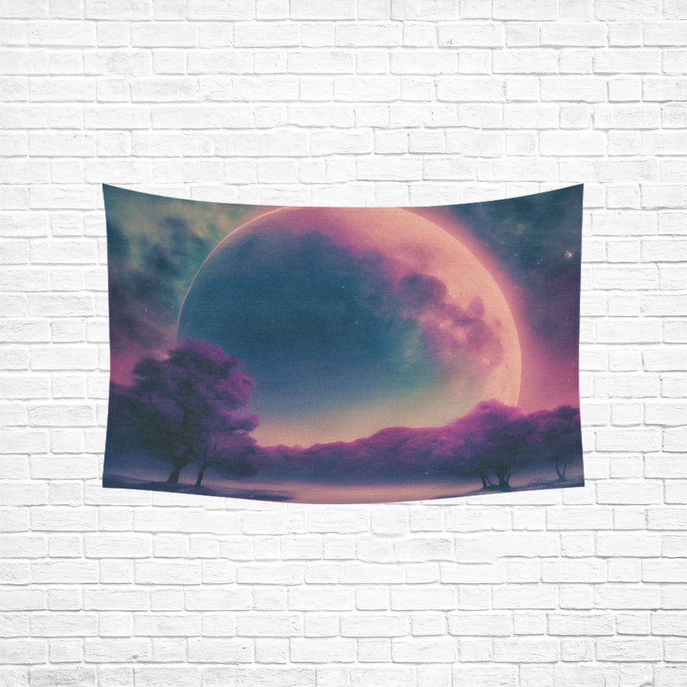 Majestic Full Moon Tapestry