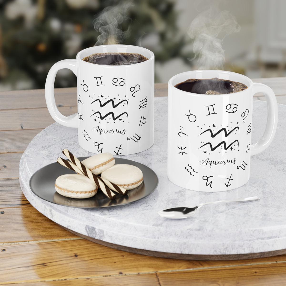 Aquarius Star Sign Zodiac Coffee Mug