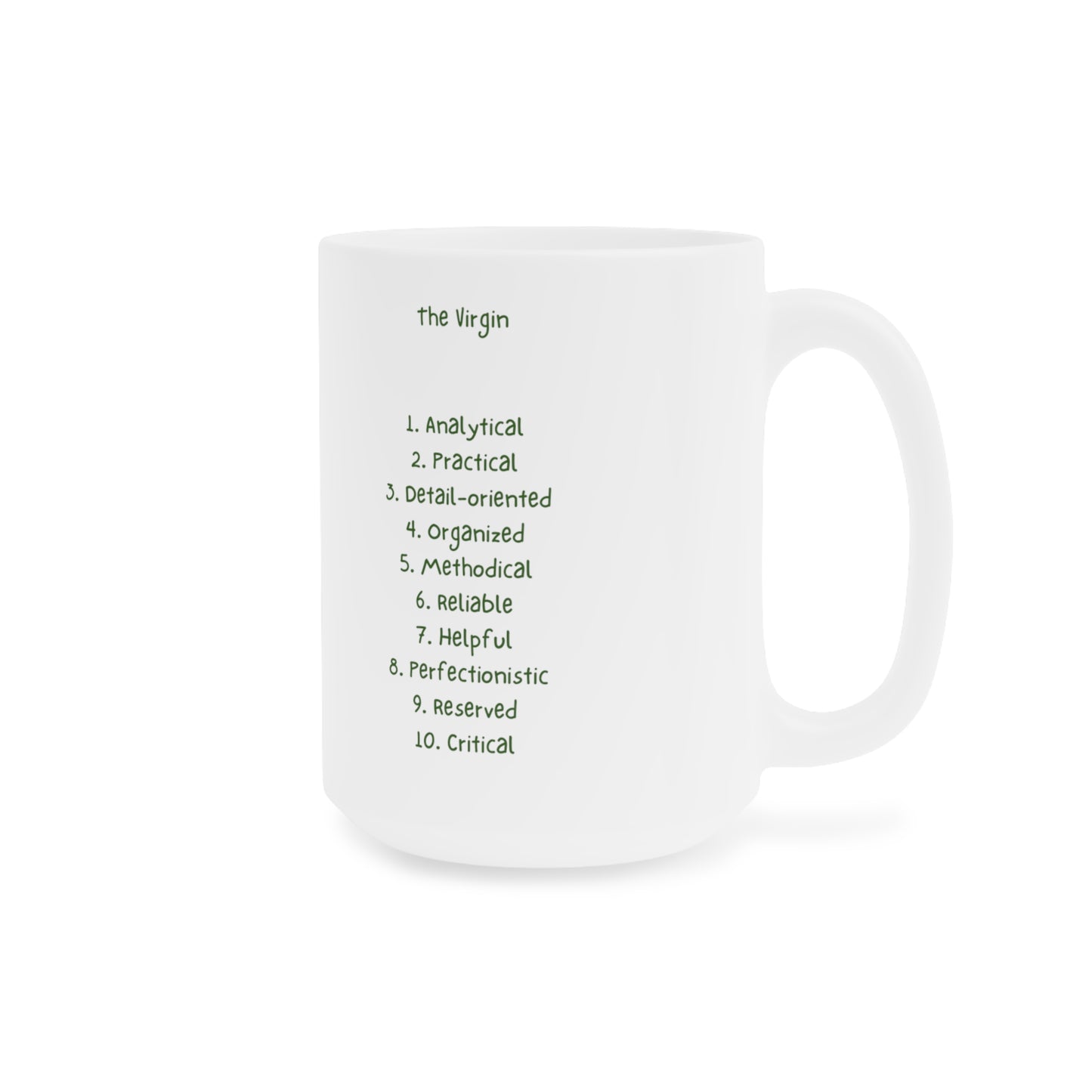 Zodiac Coffee Mug: Virgo Edition