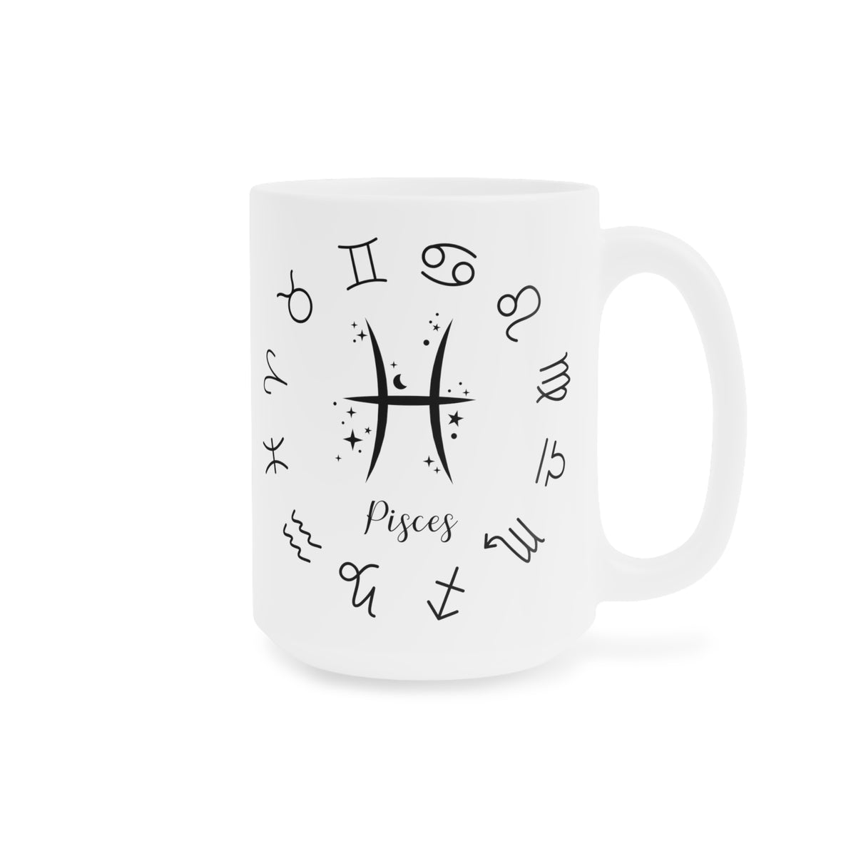 Zodiac Coffee Mug Star Sign: Pisces Edition