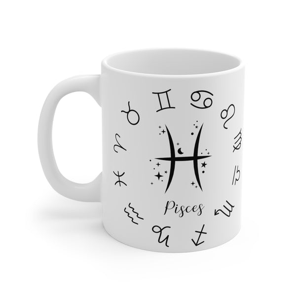 Zodiac Coffee Mug Star Sign: Pisces Edition