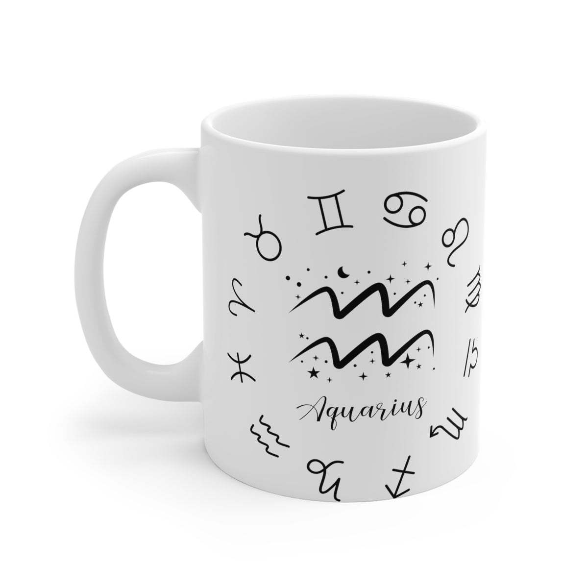 Aquarius Star Sign Zodiac Coffee Mug