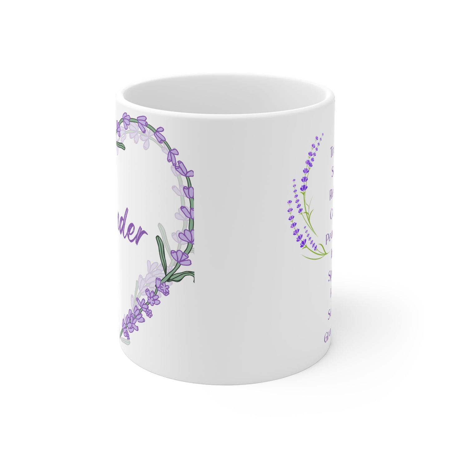 Lavender Serenity Ceramic Mug