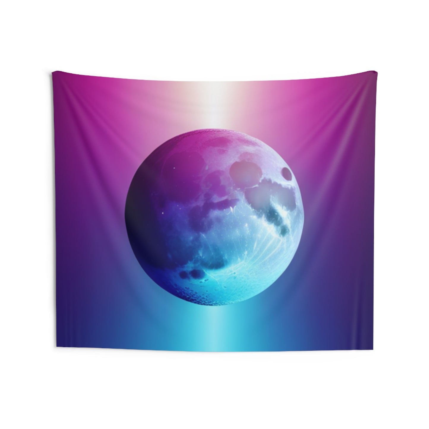 Lunar Radiance Full Moon Tapestry