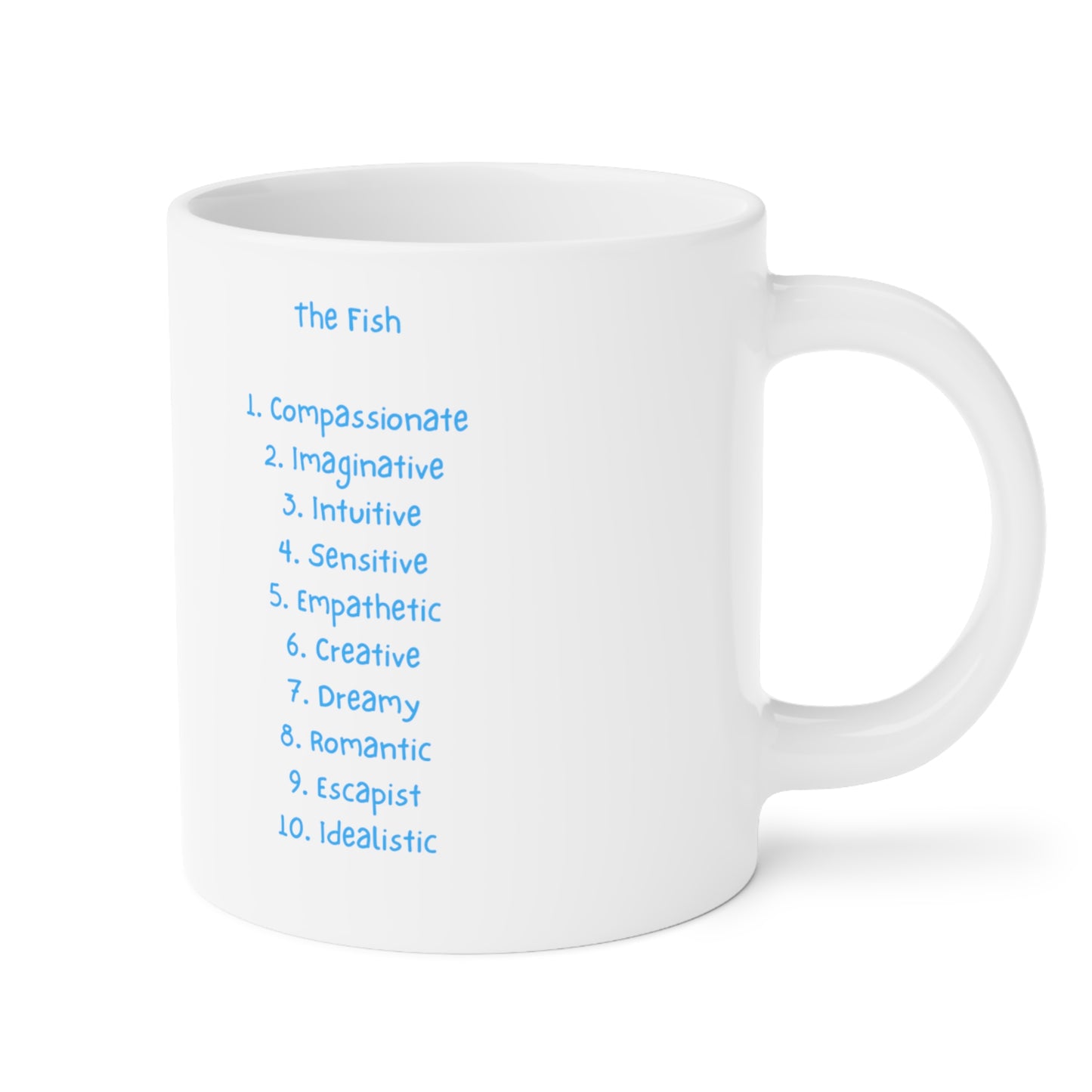 Zodiac Coffee Mug: Pisces Edition