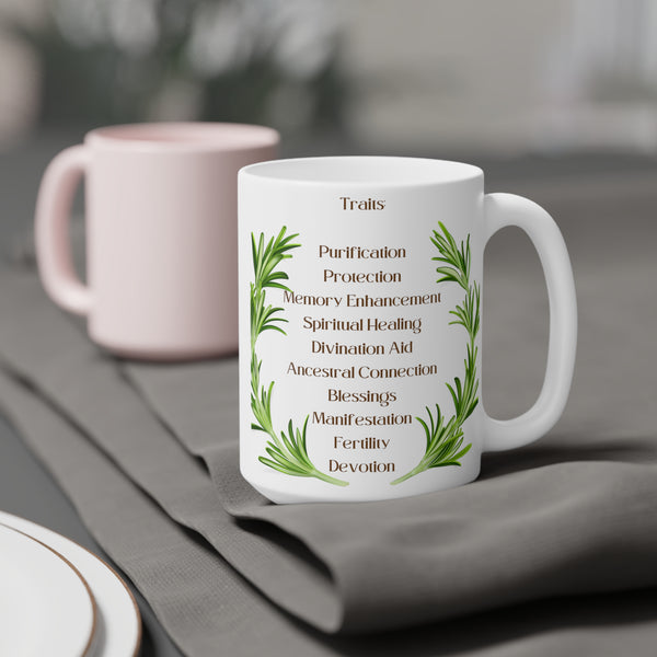 Rosemary Revival Ceramic Mug