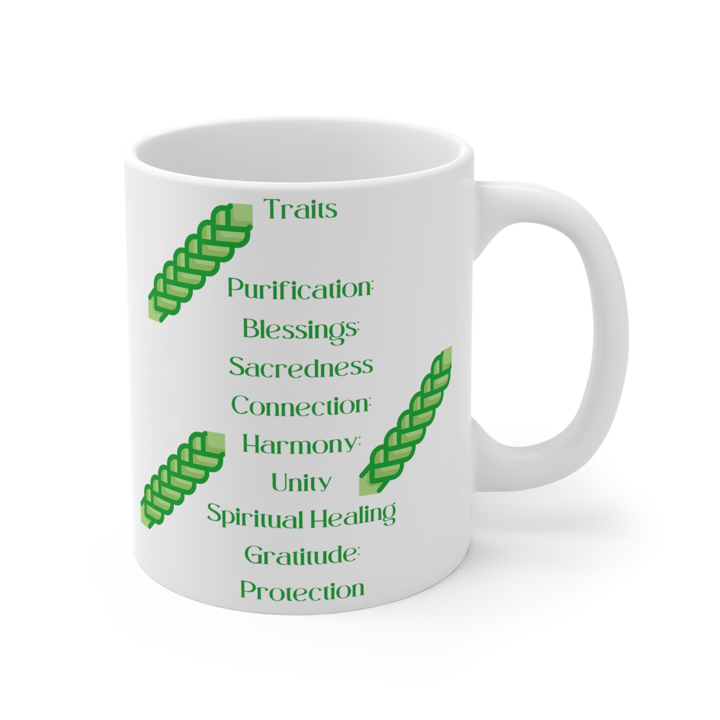 Sweetgrass Serenity Ceramic Mug