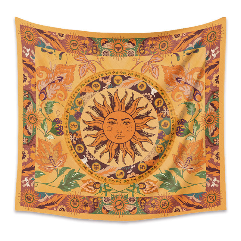 Bohemian Sun and Moon Tapestry