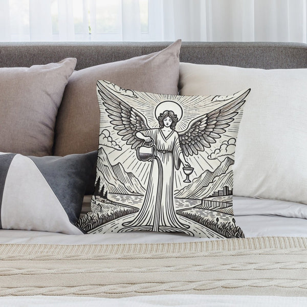 Temperance Tarot Plush Pillowcase