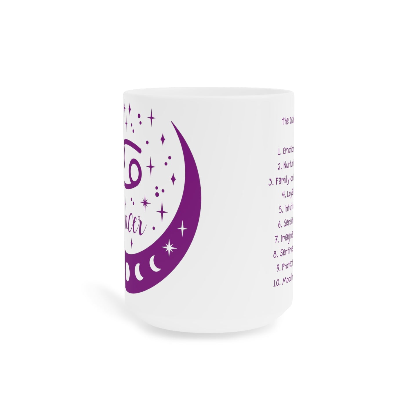 Zodiac Coffee Mug: Cancer Edition