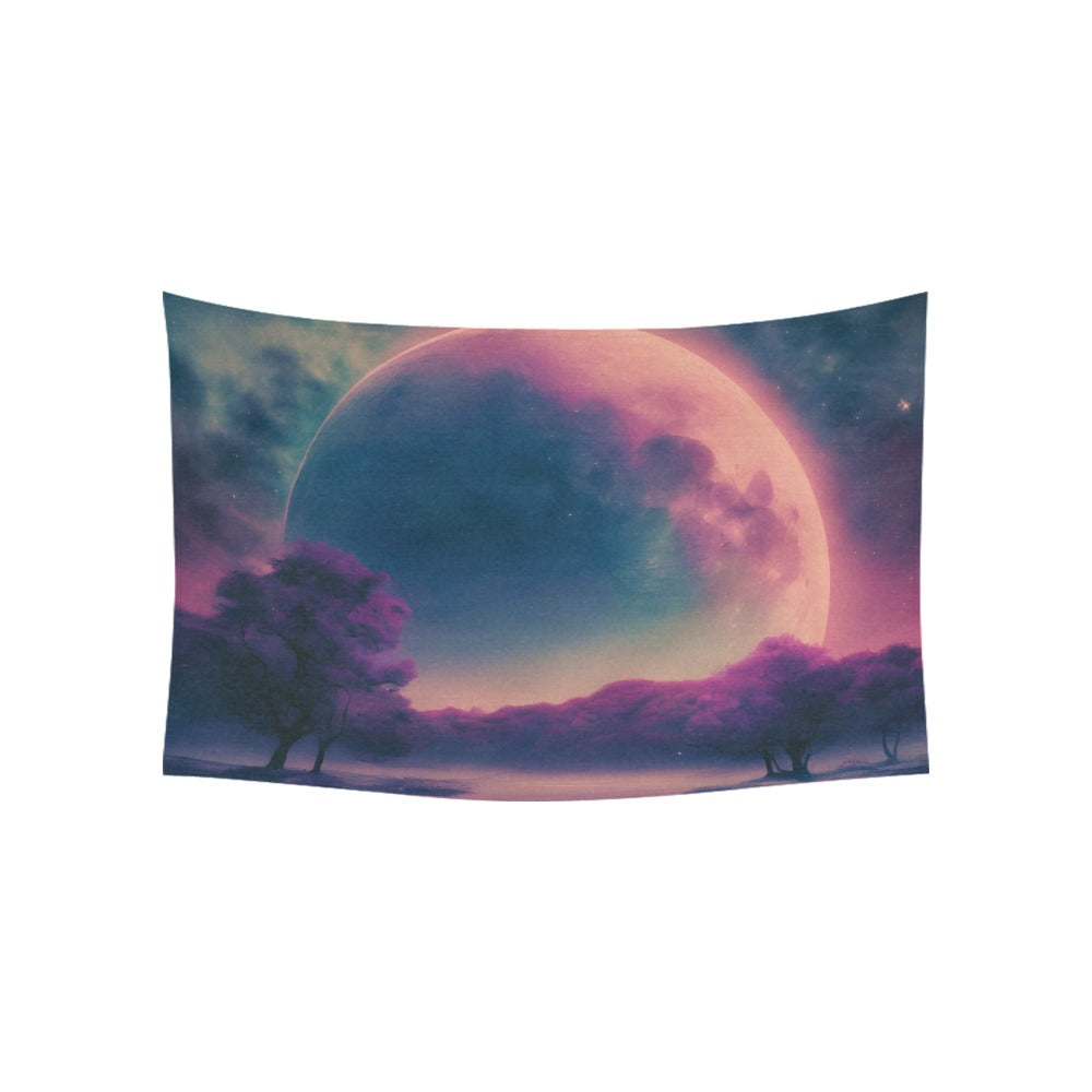 Majestic Full Moon Tapestry