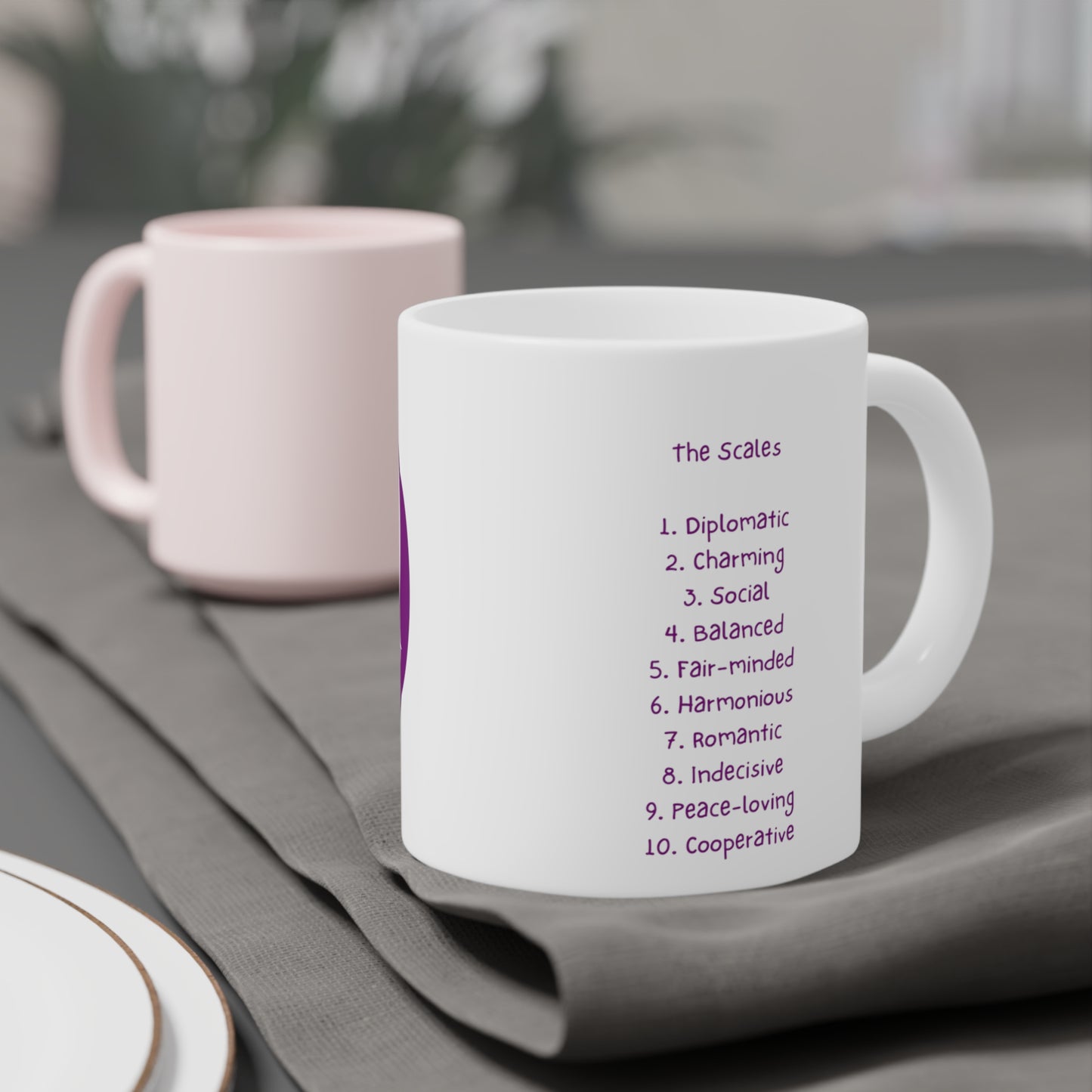 Zodiac Coffee Mug: Libra Edition