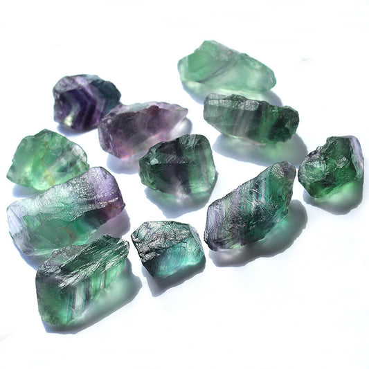 Fluorite Power Stone Crystal Decor