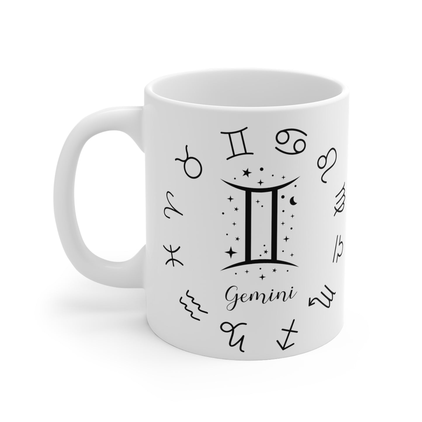 Zodiac Coffee Mug: Gemini Edition