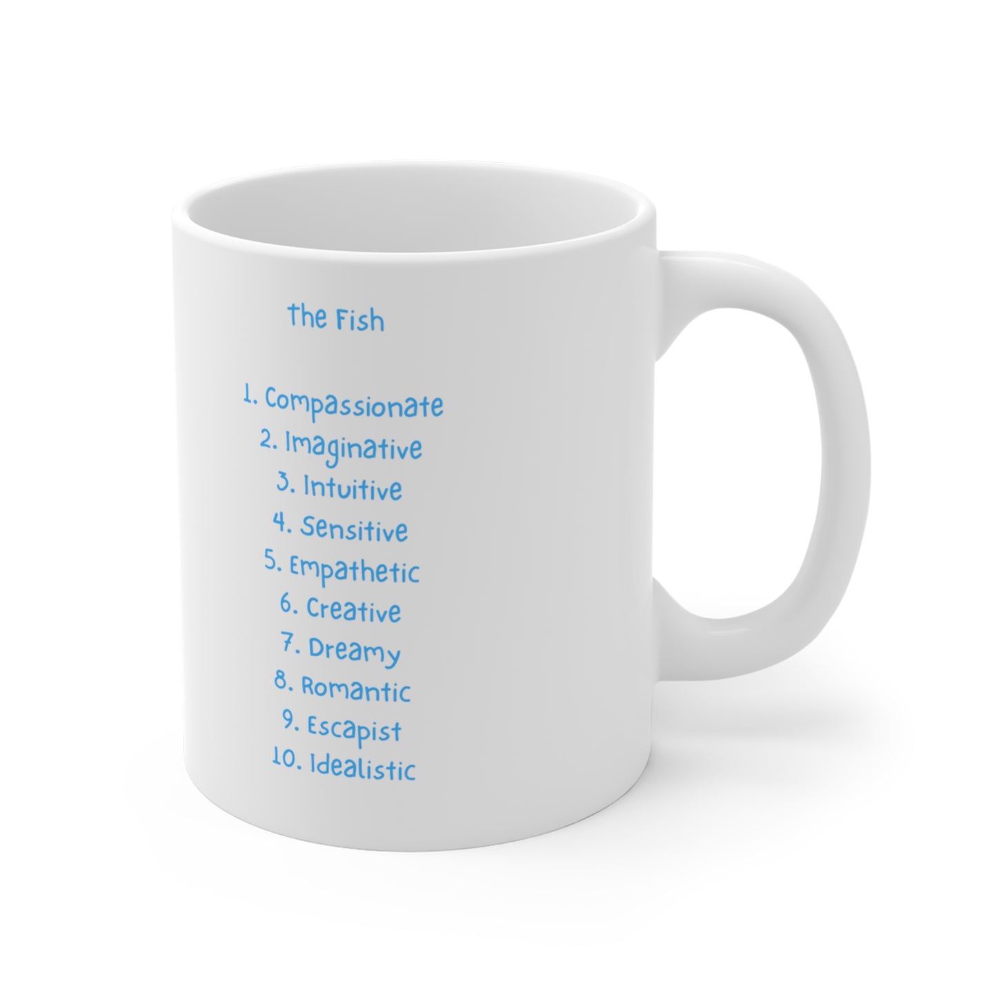 Zodiac Coffee Mug: Pisces Edition